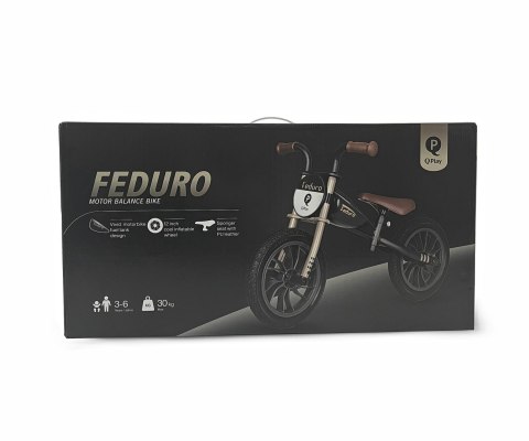 MILLY MALLY 6289 Qplay Rowerek biegowy Feduro black-golden