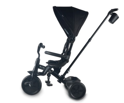 MILLY MALLY Qplay Rowerek trójkołowy Elite Platinum Black