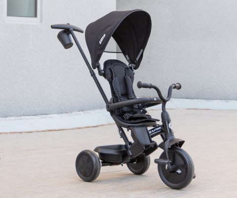 MILLY MALLY Qplay Rowerek trójkołowy Elite Platinum Black
