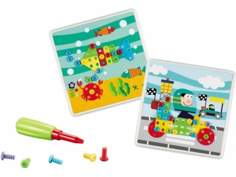 ŚRUBKOWY TRENING MAŁEJ RĄCZKI KREATYWNA ZABAWA #G2