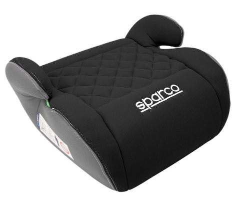 Siedzisko Sparco F100k pikowany Grupa 125-150cm ( 15-36kg ) pianka 3cm - czarny