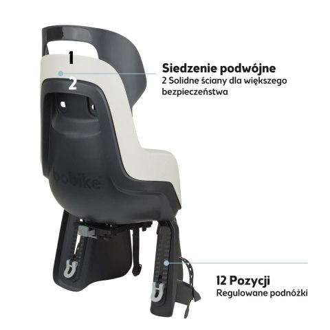 Fotelik row.Bobike GO bagażnik MIK HD Vanilla Cup