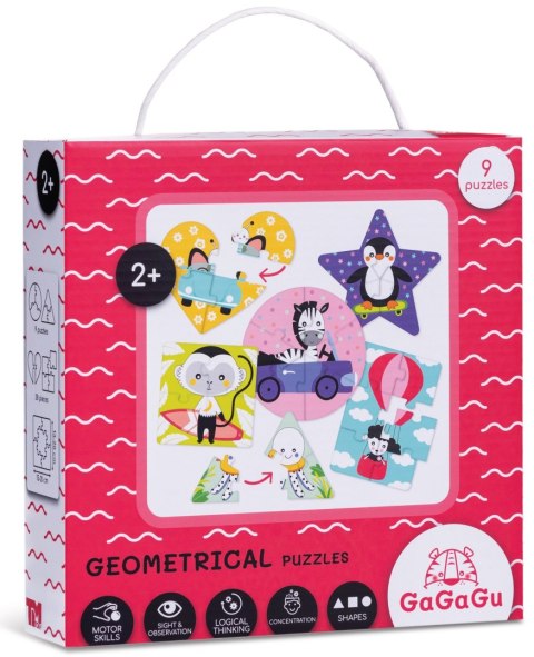 GAGAGU GGG0329 Puzzle geometryczne