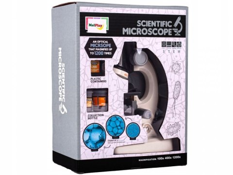 Mikroskop do zabawy z akcesoriami Scientific Microscope #G2