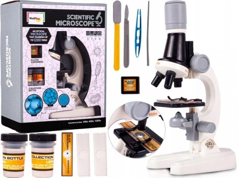 Mikroskop do zabawy z akcesoriami Scientific Microscope #G2