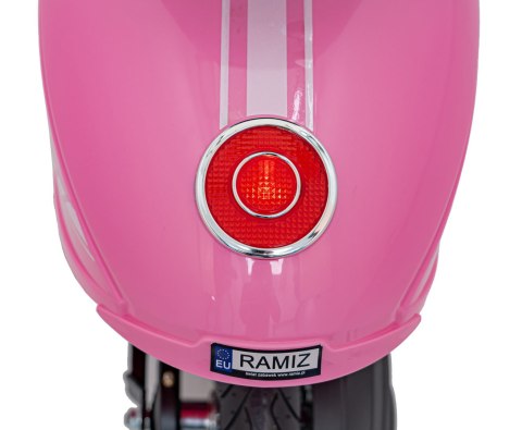 Pojazd Skuter Retro 23 Różowy