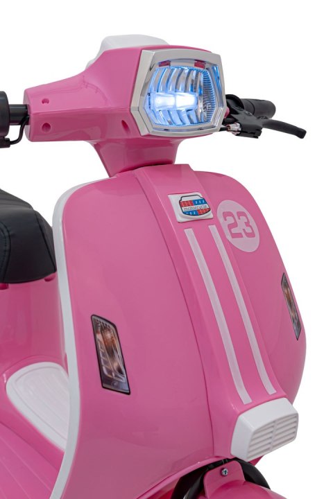 Pojazd Skuter Retro 23 Różowy