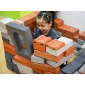 CLASSIC WORLD EDU Mega Klocki Konstrukcyjne z Miękkiej Pianki EVA - Dach do Budowania
