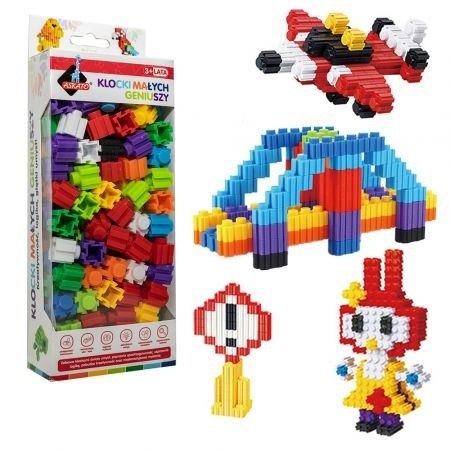 Klocki Małych Geniuszy Konstrukcyjno Przestrzenne Askato #G2