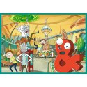 Puzzle - 4x250 - Zakręcony świat Ricka i Morty'ego - Warner Rick and Morty - Trefl 13338