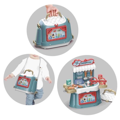 WOOPIE44800 Zestaw Małego Lekarza Walizka 3w1