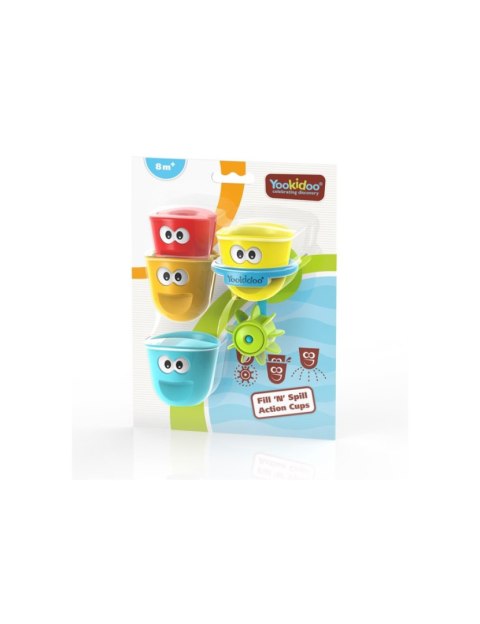 YOOKIDOO 40261 Kolorowe kubeczki