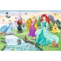 Puzzle - 60 - Poznaj Księżniczki - Disney Princess - Trefl 17361