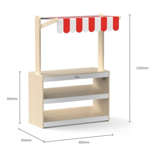 VIGA Drewniany Stragan