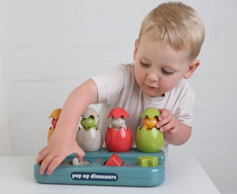Konsola Pop Up Dinozaury TOLO Bio 12m+