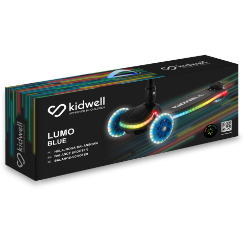 LUMO Kidwell hulajnoga balansowa 3-8 lat do 50 kg - Blue