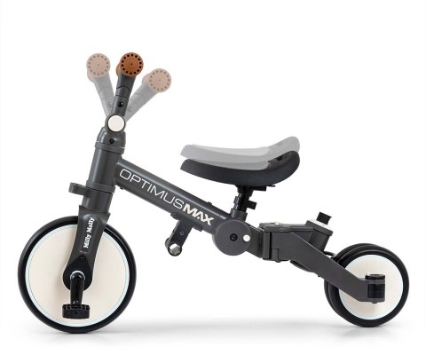 Milly Mally Rowerek 5w1 Optimus Max Dark Grey