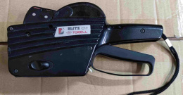 Metkownica Blitz C17 dwurzędowa + 4 wałki tuszujące - używana