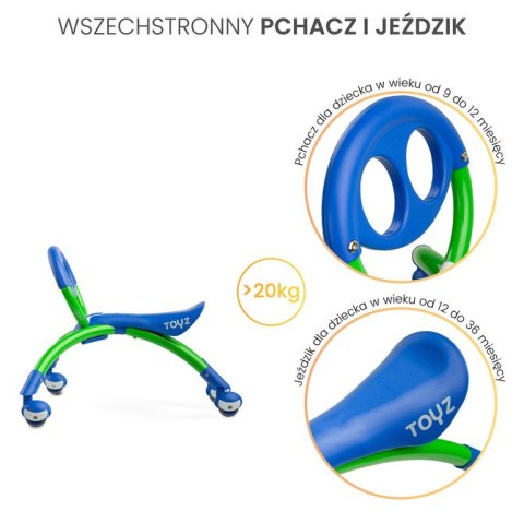 JEŹDZIK BEETLE PURPLE TOYZ