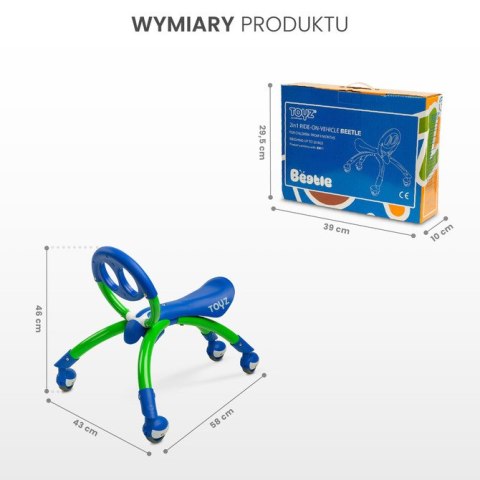 JEŹDZIK BEETLE PURPLE TOYZ