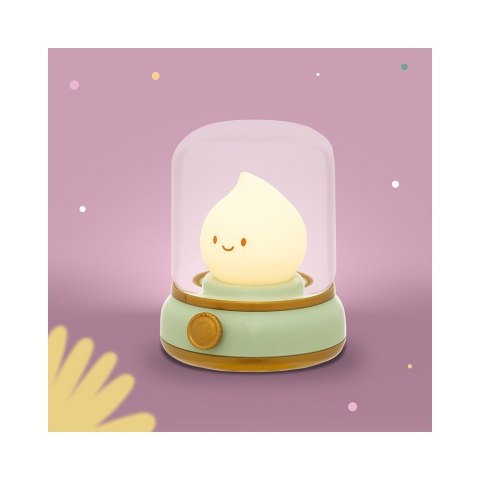 MARY'S MW61048 Lampka nocna led Płomyczek zielony