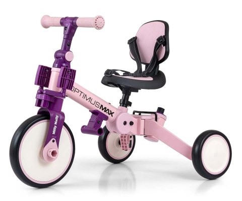 Milly Mally Rowerek 5w1 Optimus Max Pink