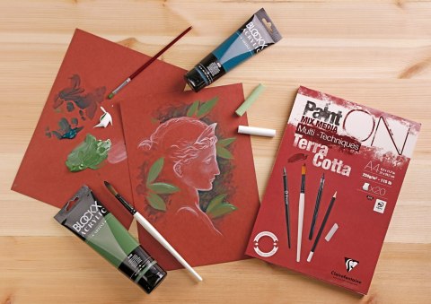 Blok papieru Terakota A3, 250 g, 20 ark