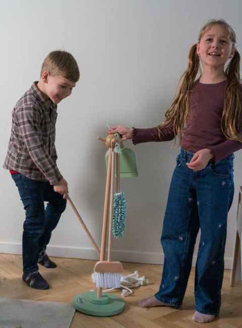 Drewniany zestaw do sprzątania DANTOY