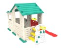 Duży Dom Z Przedsionkiem 4w1 Zielony Dach