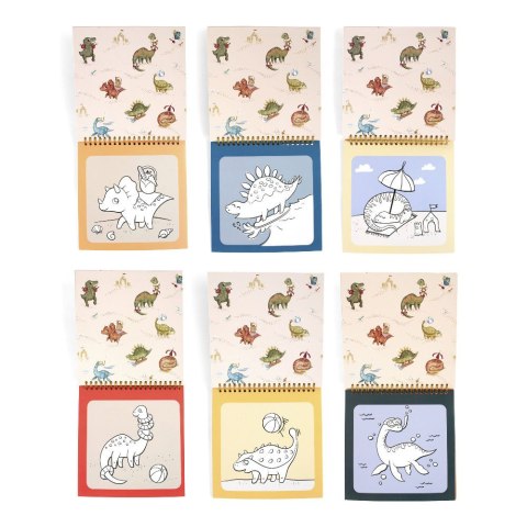 Filibabba Moja ulubiona kolorowanka wodna Dinos