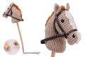 Holly Hobby Horse koń LUX na kiju dźwięk 80cmTaupe