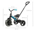 MILLY MALLY 5788 Qplay Rowerek trójkołowy Elite Plus new blue