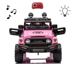 MILLY MALLY 6234 Pojazd na akumulator Toyota FJ Cruiser Pink