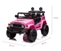 MILLY MALLY 6234 Pojazd na akumulator Toyota FJ Cruiser Pink