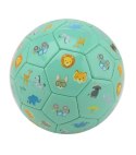 Piłka z imitacji skóry Safari mint Happy World