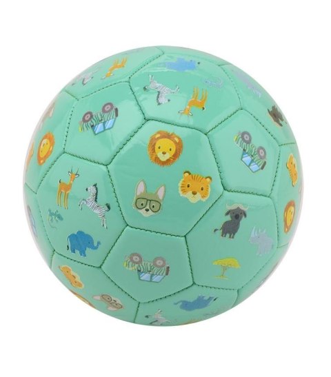 Piłka z imitacji skóry Safari mint Happy World