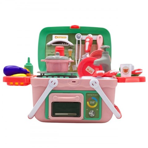 WOOPIE 44732 Zestaw małego kucharza 2w1w koszyku