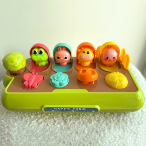 WOOPIE BABY 49720 Wyskakujace zwierzątka Farma POP-UP