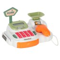 Kasa fiskalna dla dzieci supermarket sklep skaner kalkulator koszyk z akcesoriami 36 el.