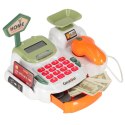 Kasa fiskalna dla dzieci supermarket sklep skaner kalkulator koszyk z akcesoriami 36 el.