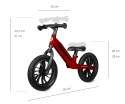 MILLY MALLY 6287 Qplay Rowerek biegowy Racer new red