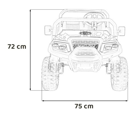 Pojazd Pick-Up Champion Zielony, terenowy samochodzik