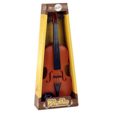 Skrzypce Instrument Dla Dzieci Smyczek Ciemny Brązowy