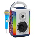 Zestaw Muzyczny Sound Box Mikrofon Głośnik Bluetooth MP3 Nagrywanie LED