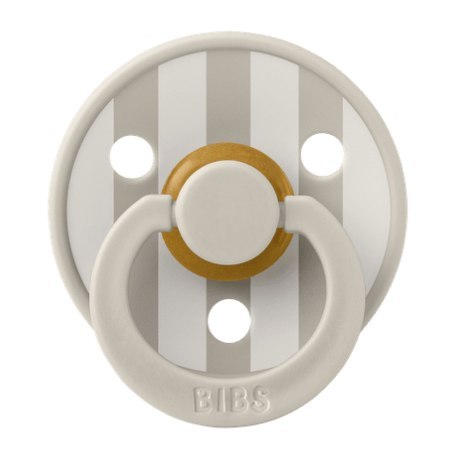BIBS 10022216C Smoczek uspokajający STUDIO COLOUR SAND/IVORY S kauczuk
