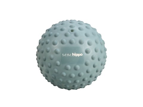 Duża piłka sensoryczna Find that Hippo 20 cm - Niebieska
