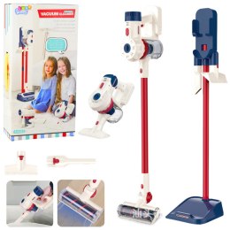 Odkurzacz Pionowy Zestaw do Sprzątania Dla Dzieci Stacja Światła Dźwięki Biały