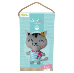 Zestaw Maskotka do szycia Kotka Tina