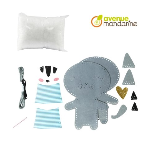 Zestaw Maskotka do szycia Kotka Tina