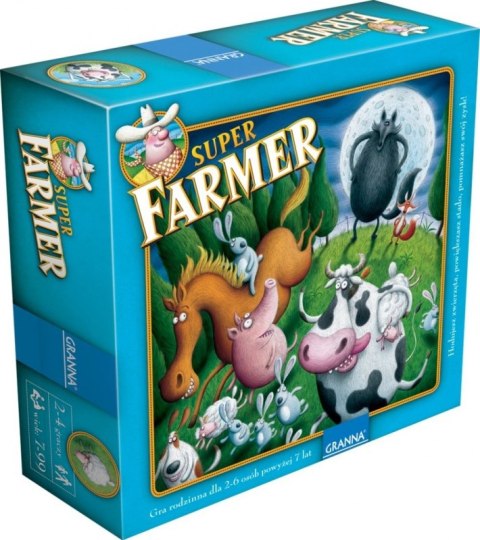 Gra Super Farmer De Lux Rodzinna gra planszowa #G2